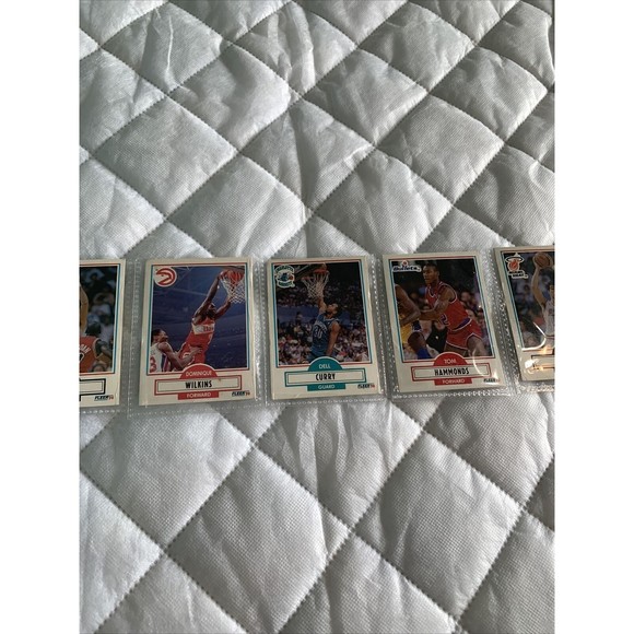 1990 Fleer NBA Basketball Cards Lot of 6, 2 Ron Seikalys, 2 Wilkins, GROOVY ☄️💎 - Picture 11 of 13